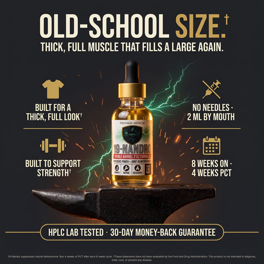 Old School Muscle & Strength, Joint Friendly - 19-Nandro