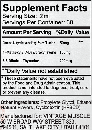 Hormonal Fat Burner, Muscle Preserving - Hydroxygenin™