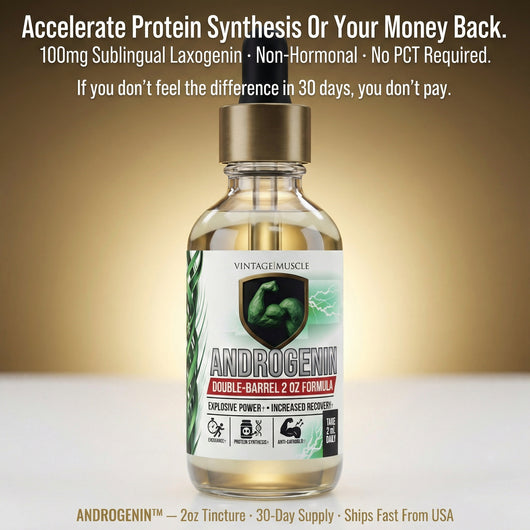 Plant Anabolic Activator, Protein Synthesis Accelerator - Androgenin™