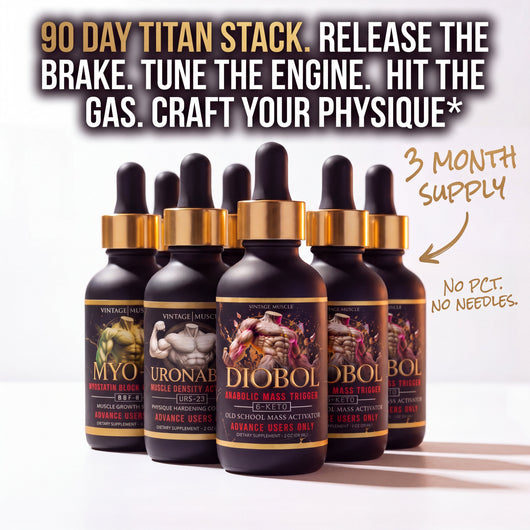 The Titan Stack — 90-Day Mass Run (MYO-11 + Uronabol + Diobol)