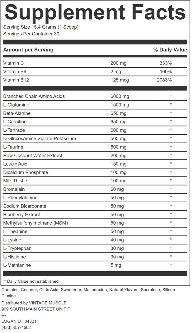 AMINOS - All Day Recovery Blend